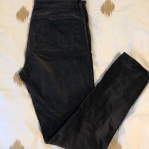 AG Farrah skinny velvet pants